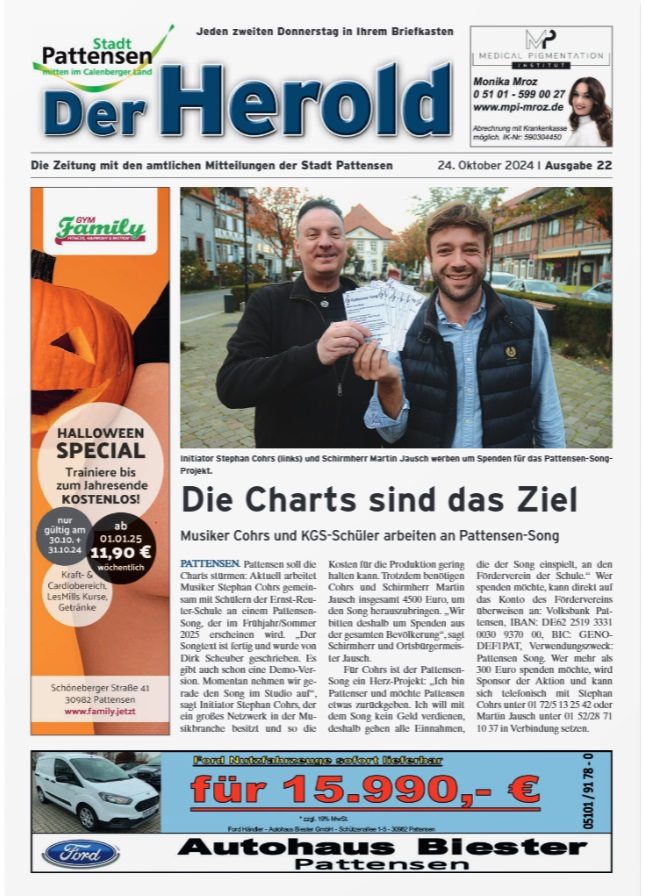 Herold Artikel Ab in die Charts